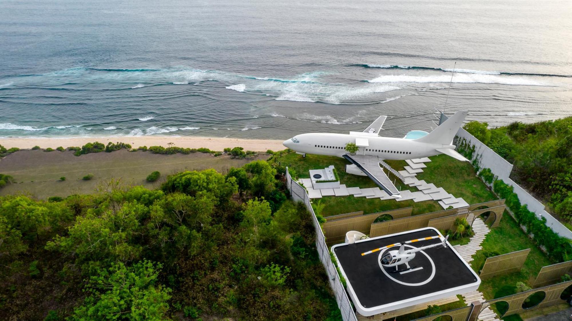 Private Jet Villa by Hanging Gardens Air Uluwatu Eksteriør billede