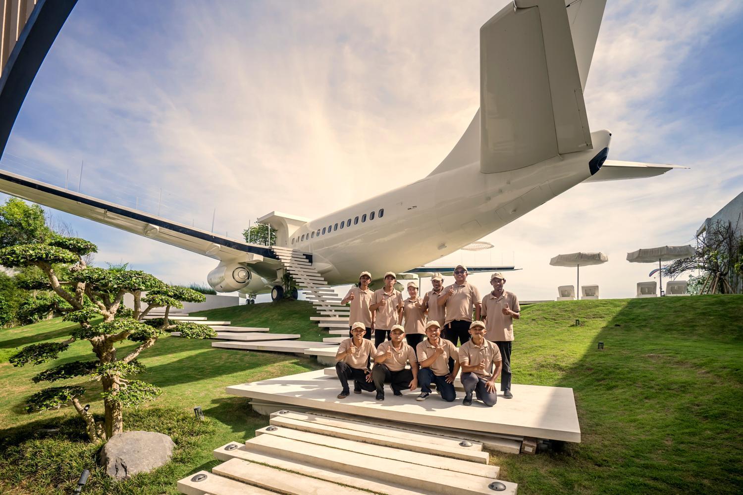 Private Jet Villa by Hanging Gardens Air Uluwatu Eksteriør billede