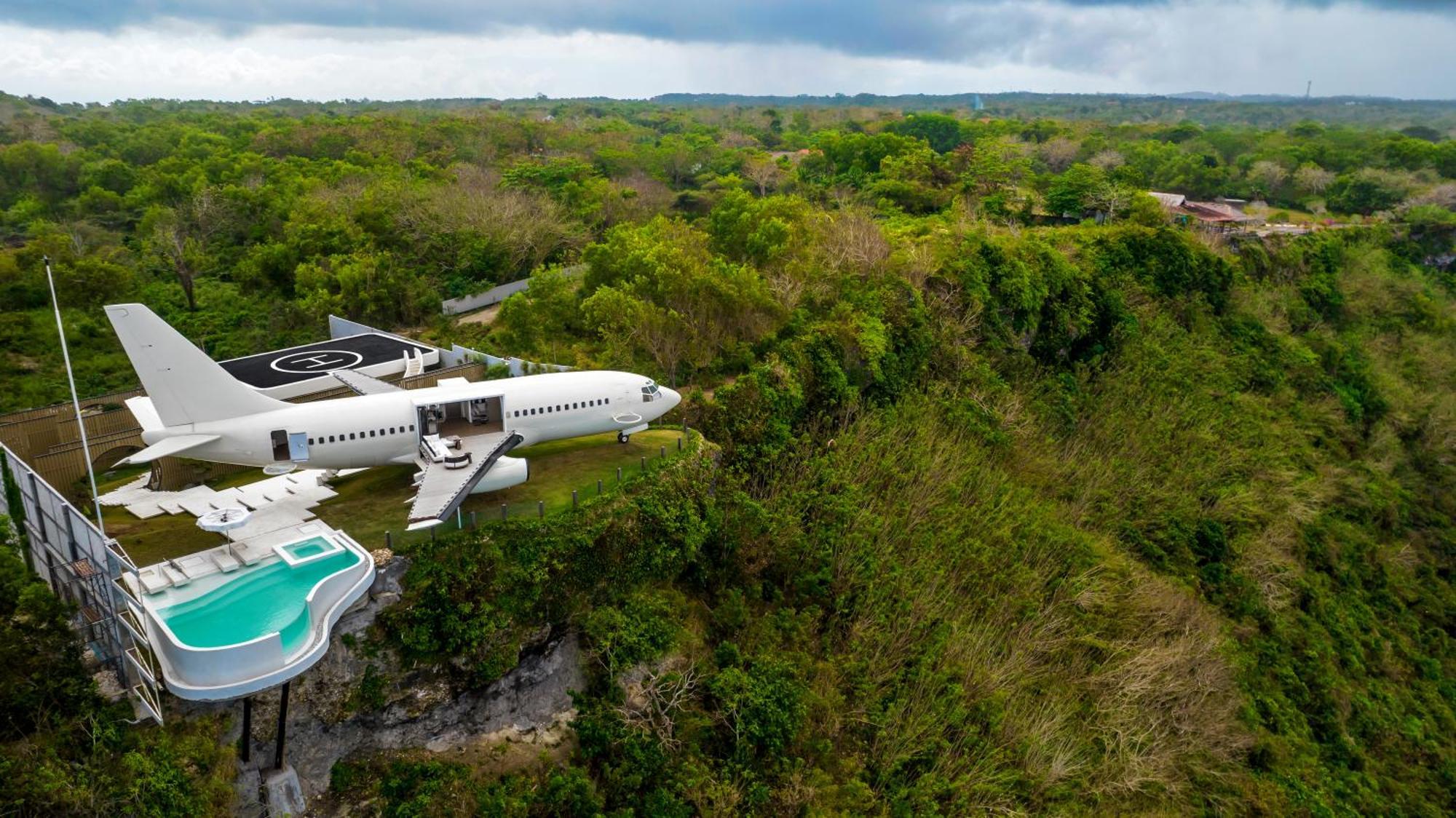 Private Jet Villa by Hanging Gardens Air Uluwatu Eksteriør billede